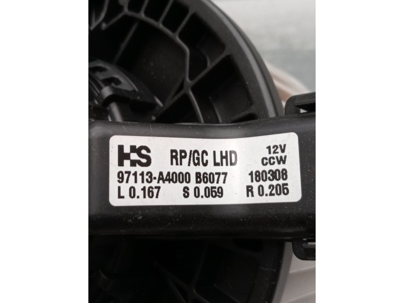 Recambio de motor calefaccion para kia carens ( ) referencia OEM IAM 97113a4000b6077  