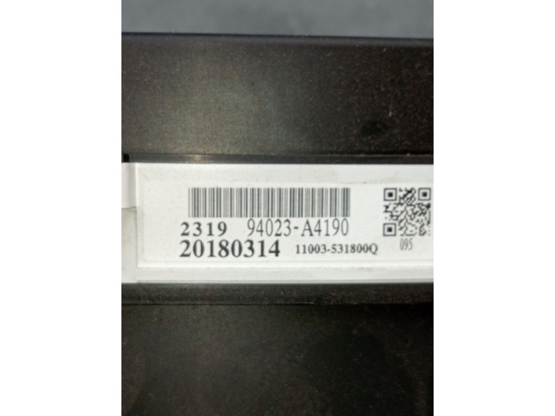 Recambio de cuadro instrumentos para kia carens ( ) referencia OEM IAM 94023a4190 20180314 11003531800q