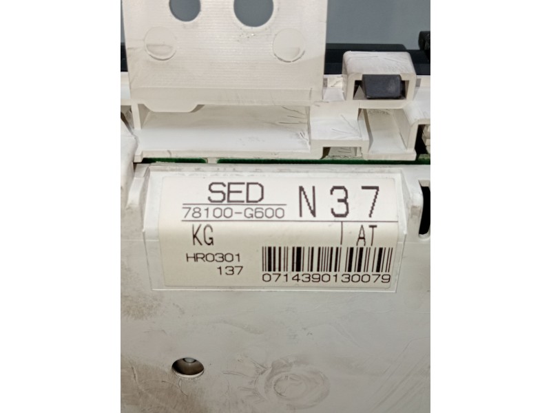 Recambio de cuadro instrumentos para honda accord vii tourer (cm, cn) 2.4 (cm2) referencia OEM IAM 78100G600 HR0301137 