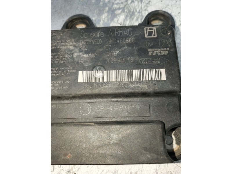 Recambio de kit airbag para iveco daily vi caja/chasis 33s16, 35s16, 35c16, 40c16, 50c16 referencia OEM IAM 5801460860 139935 