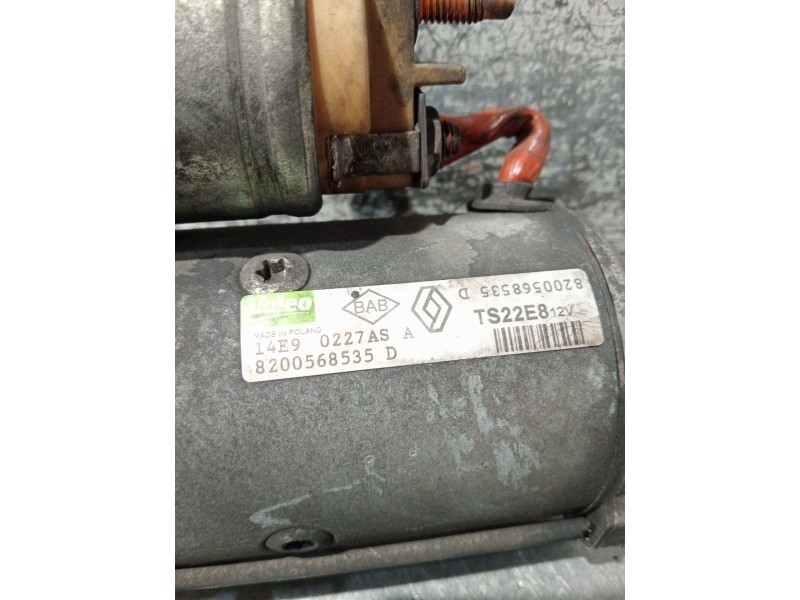 Recambio de motor arranque para renault koleos i (hy_) 2.0 dci (hy0k) referencia OEM IAM 8200568535  
