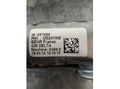 Recambio de radiador calefaccion / aire acondicionado para opel zafira tourer excellence referencia OEM IAM DE207002   2