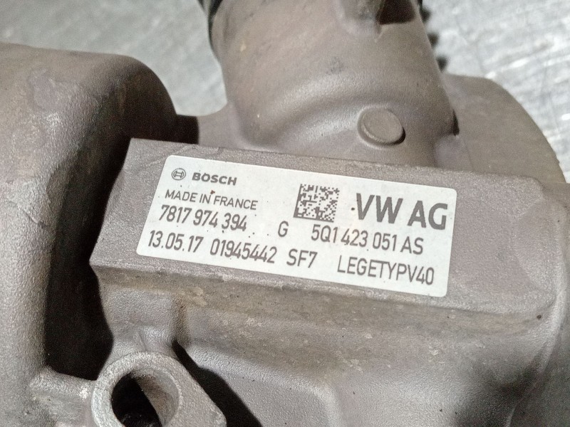 Recambio de cremallera direccion para seat leon (5f1) 1.6 tdi referencia OEM IAM 5Q1423051AS 7817974394 7805501673