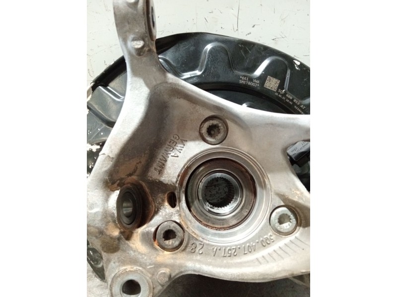 Recambio de mangueta delantera izquierda para volkswagen tiguan (ad1, ax1) 2.0 tdi referencia OEM IAM 5Q0407257A  