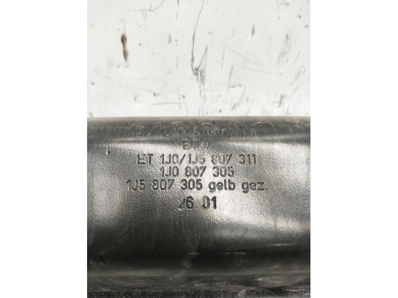 Recambio de refuerzo paragolpes trasero para seat leon (1m1) 1.9 tdi referencia OEM IAM 1J0807305 1J5807311 