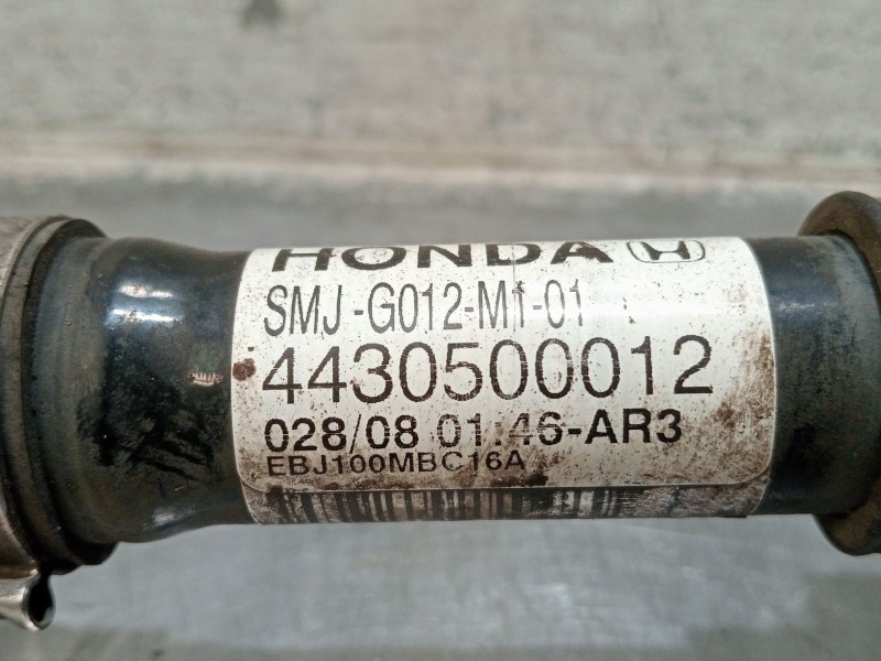 Recambio de transmision delantera derecha para honda civic viii hatchback (fn, fk) 2.2 ctdi (fk3) referencia OEM IAM 4430500012 