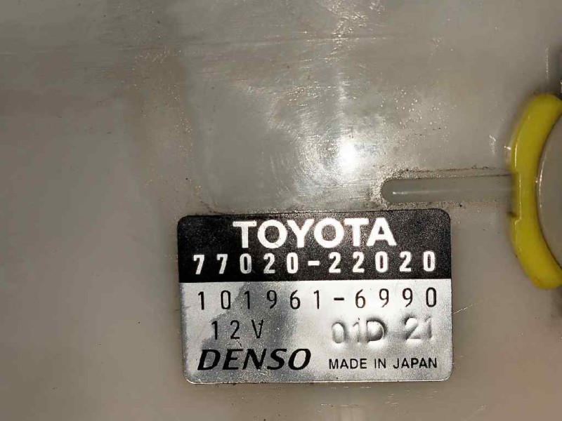 Recambio de bomba combustible para lexus is200 (gxe10) 2.0 cat referencia OEM IAM 1019616990 7702022020 DENSO AFORADOR