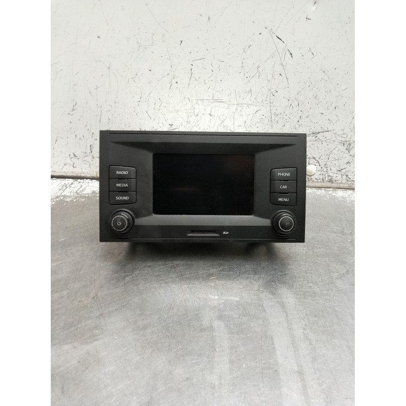 Recambio de sistema audio / radio cd para seat leon (5f1) 1.6 tdi referencia OEM IAM 5F0035871B 2014DJ5424 
