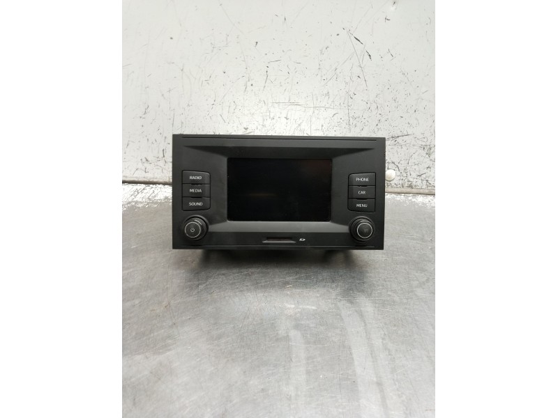 Recambio de sistema audio / radio cd para seat leon (5f1) 1.6 tdi referencia OEM IAM 5F0035871B 2014DJ5424 