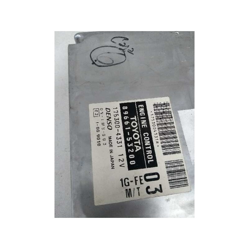 Recambio de centralita motor uce para lexus is200 (gxe10) 2.0 cat referencia OEM IAM 8966153200 1753004331 1GFE