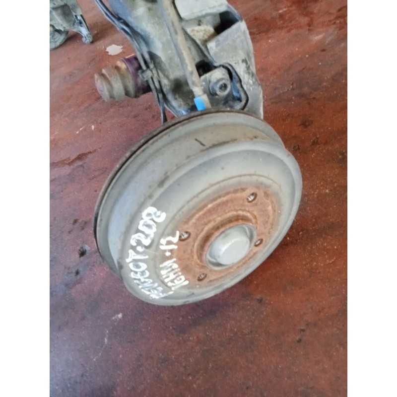 Recambio de puente trasero para peugeot 208 i (ca_, cc_) 1.6 hdi / bluehdi 75 referencia OEM IAM   TAMBOR/ABS