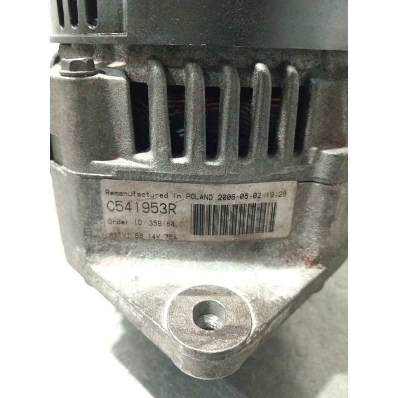 Recambio de alternador para renault kangoo (kc0/1_) d 65 1.9 (kc0e, kc02, kc0j, kc0n) referencia OEM IAM C541953R  