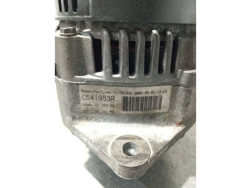 Recambio de alternador para renault kangoo (kc0/1_) d 65 1.9 (kc0e, kc02, kc0j, kc0n) referencia OEM IAM C541953R  