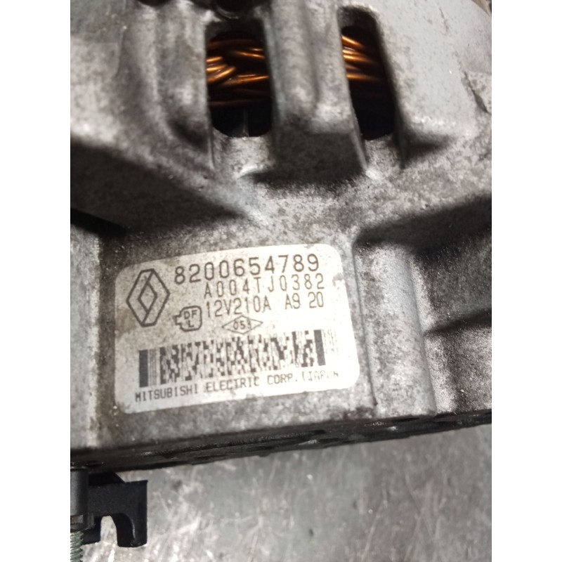 Recambio de alternador para renault espace iv (jk0/1_) 2.0 dci (jk02, jk03) referencia OEM IAM 8200654789 A004TJ0382 