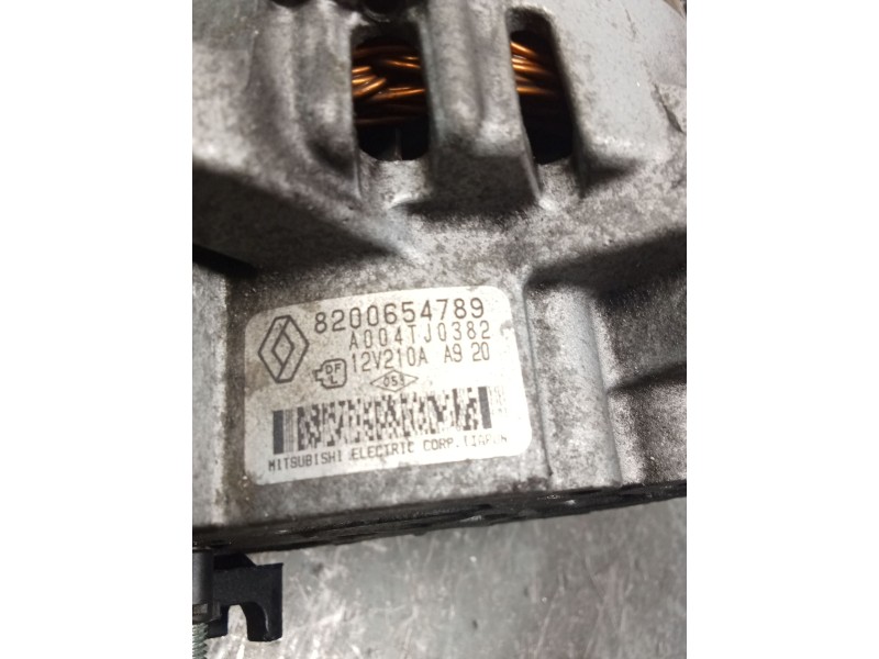 Recambio de alternador para renault espace iv (jk0/1_) 2.0 dci (jk02, jk03) referencia OEM IAM 8200654789 A004TJ0382 