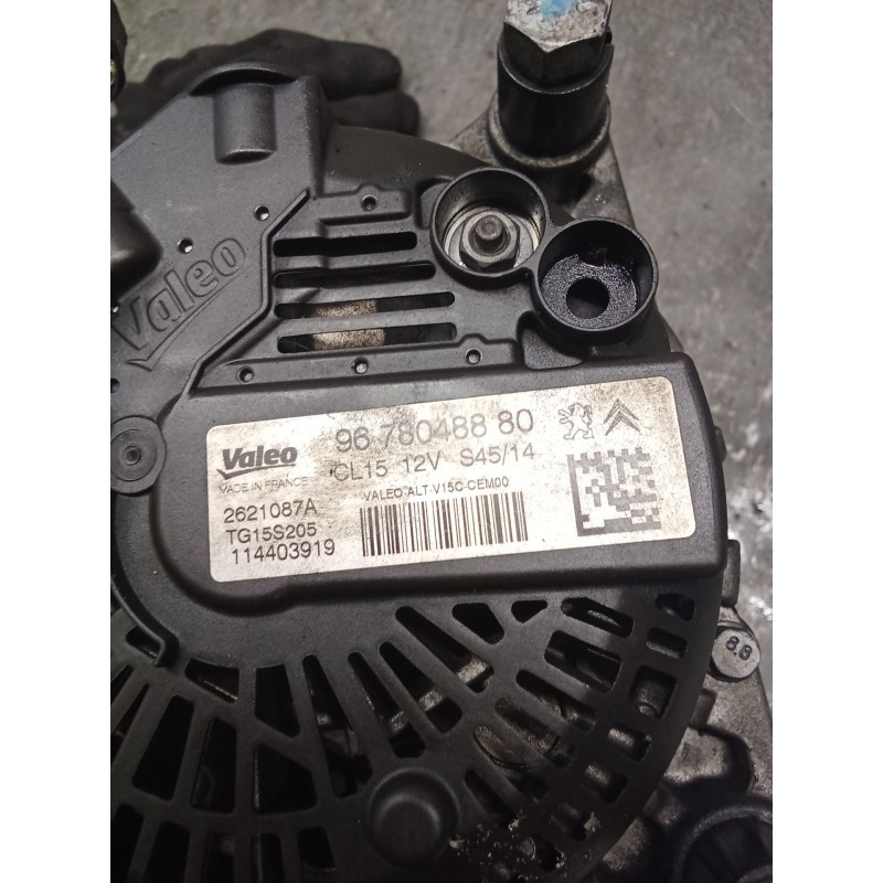 Recambio de alternador para citroën c4 ii (nc_) 1.6 hdi 90 referencia OEM IAM 9678048880 2621087A 