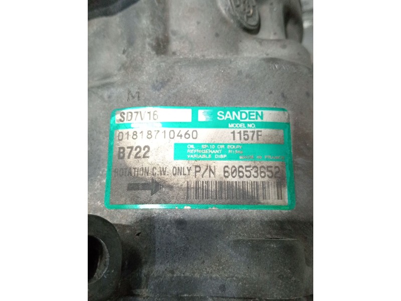 Recambio de compresor aire acondicionado para alfa romeo 156 (932_) 1.9 jtd (932.a2b00, 932.a2c00) referencia OEM IAM 60653652 1