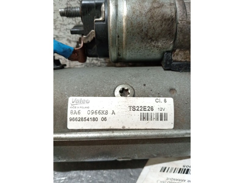 Recambio de motor arranque para citroën c3 picasso (sh_) 1.6 bluehdi 100 referencia OEM IAM 9662854180  