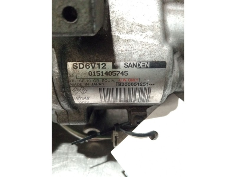 Recambio de compresor aire acondicionado para nissan qashqai (j10) referencia OEM IAM 8200651251  