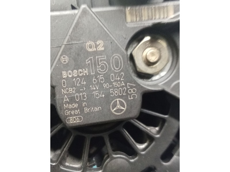 Recambio de alternador para chrysler pt cruiser (pt_) 2.2 crd referencia OEM IAM 0124615042 A0131545802 