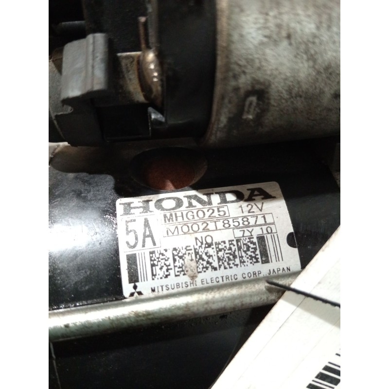 Recambio de motor arranque para honda civic viii hatchback (fn, fk) 2.2 ctdi (fk3) referencia OEM IAM M002T85871 MHG025 