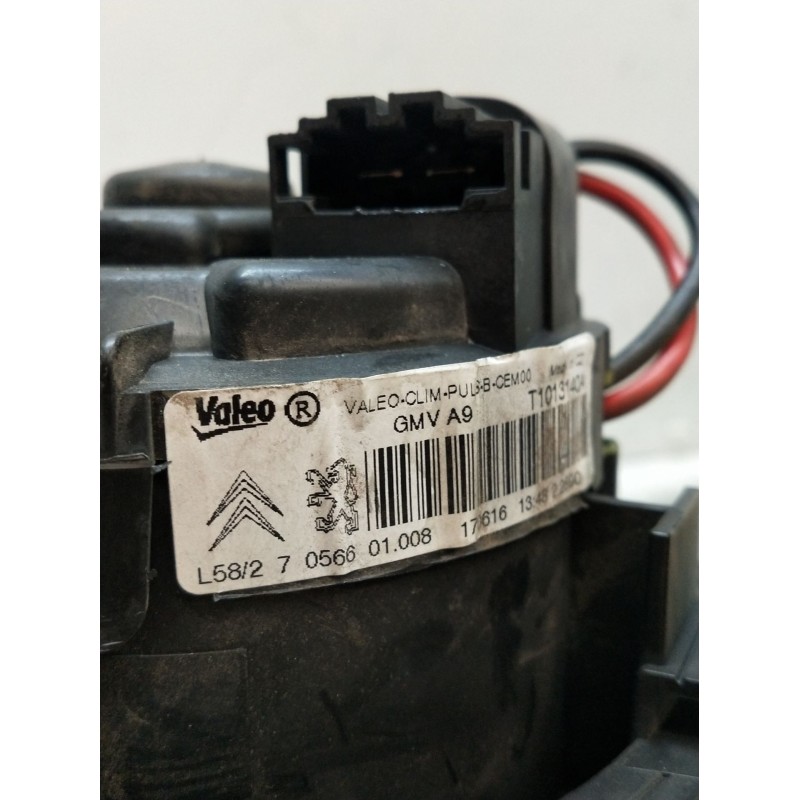 Recambio de motor calefaccion para peugeot 208 i (ca_, cc_) 1.6 hdi / bluehdi 75 referencia OEM IAM t1013140a 7056601008 