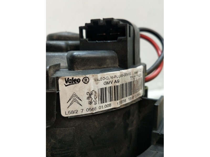 Recambio de motor calefaccion para peugeot 208 i (ca_, cc_) 1.6 hdi / bluehdi 75 referencia OEM IAM t1013140a 7056601008 