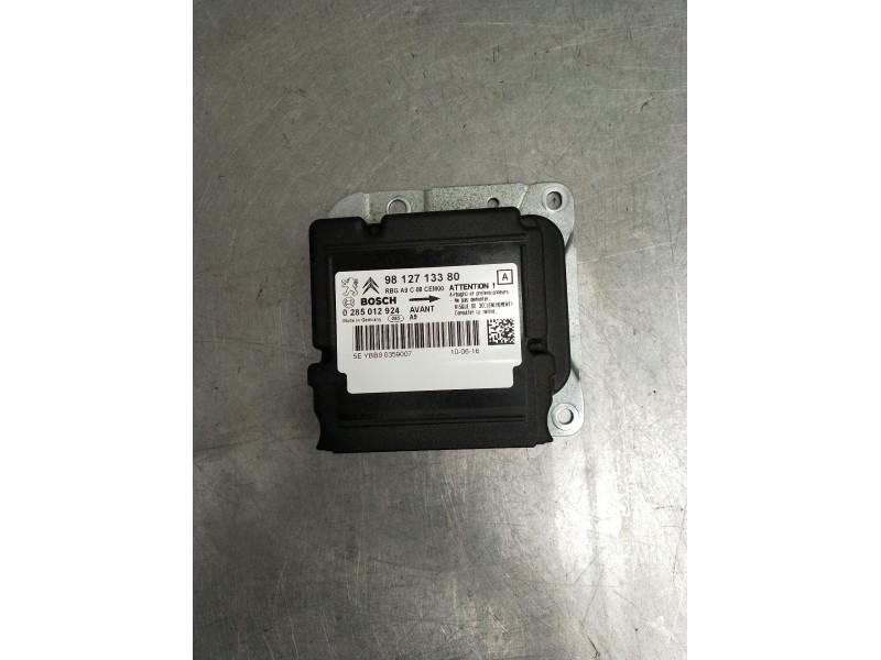 Recambio de kit airbag para peugeot 208 i (ca_, cc_) 1.6 hdi / bluehdi 75 referencia OEM IAM 0285012924 9812713380 