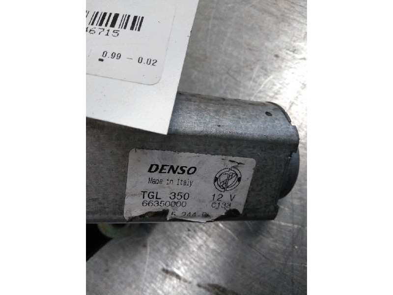 Recambio de motor limpia trasero para fiat punto berlina (188) 1.2 cat referencia OEM IAM TGL350 66350000 