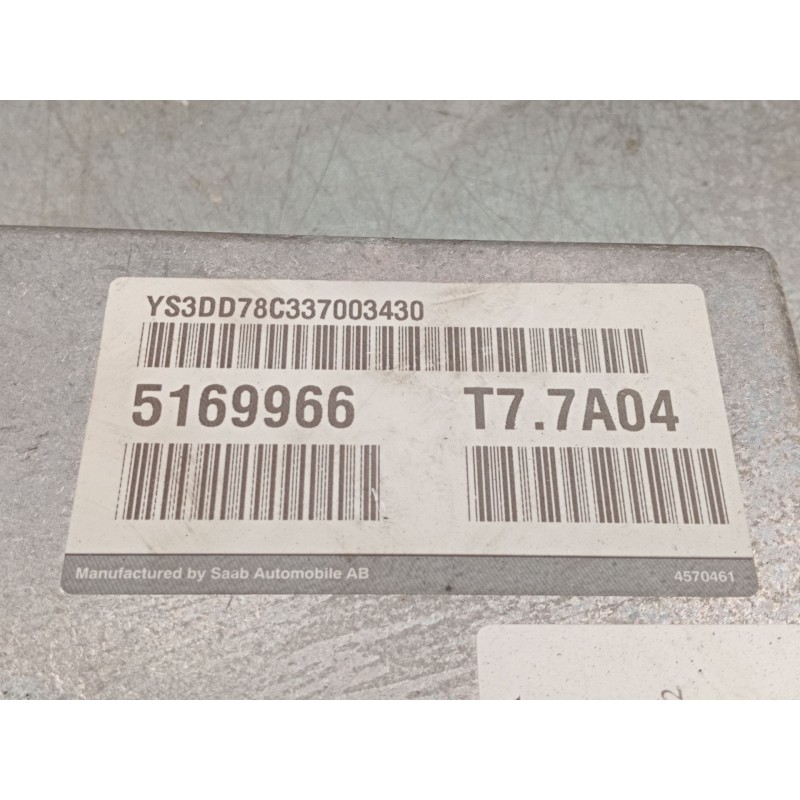 Recambio de centralita motor uce para saab 9-3 cabriolet (ys3d) 2.0 i referencia OEM IAM YS3DD78C337003430 5169966 