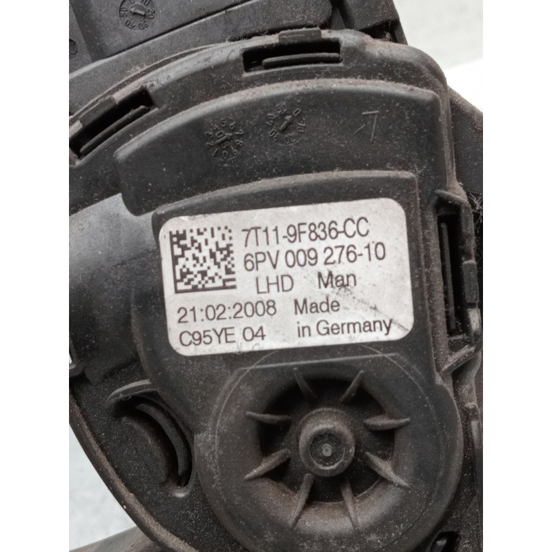 Recambio de potenciometro pedal para ford transit connect (p65_, p70_, p80_) 1.8 tdci referencia OEM IAM 7T119F836CC 6PV00927610