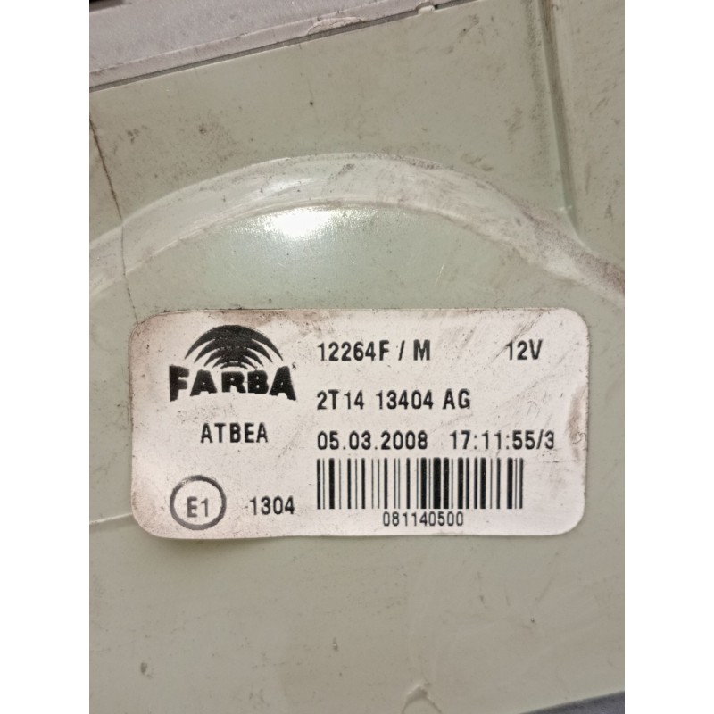 Recambio de piloto trasero derecho para ford transit connect (p65_, p70_, p80_) 1.8 tdci referencia OEM IAM 2T1413404AG 12264F 