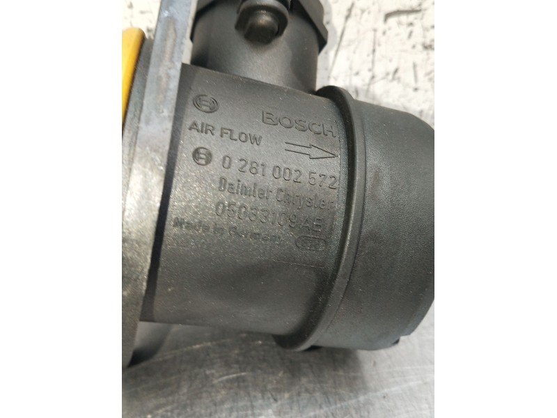 Recambio de caudalimetro para chrysler pt cruiser (pt_) 2.2 crd referencia OEM IAM 0281002572 05033109AB BOSCH