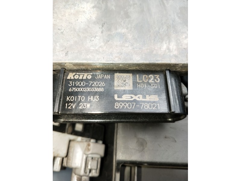Recambio de faro izquierdo para lexus nx (_z1_) 300h awd (ayz15) referencia OEM IAM 3190072026 8990778021 xenon 67500023033888