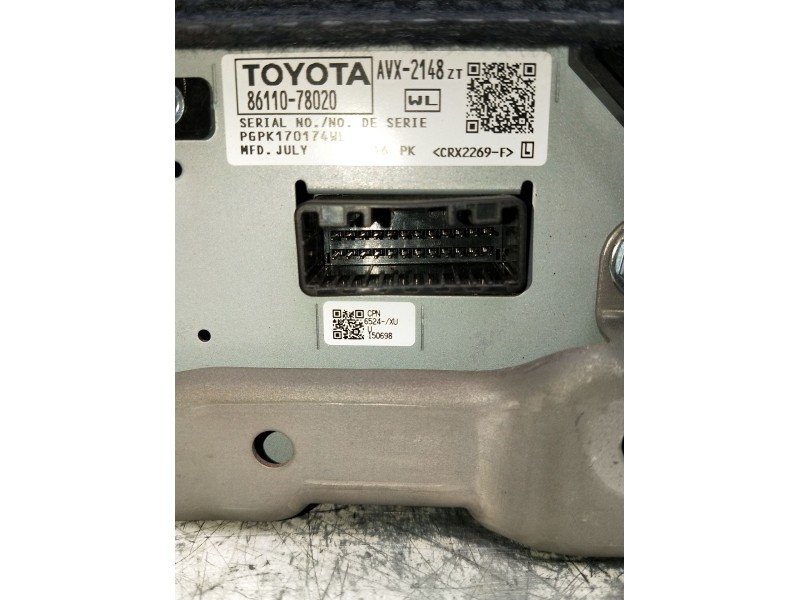 Recambio de pantalla multifuncion para lexus nx (_z1_) 300h awd (ayz15) referencia OEM IAM 8611078020  