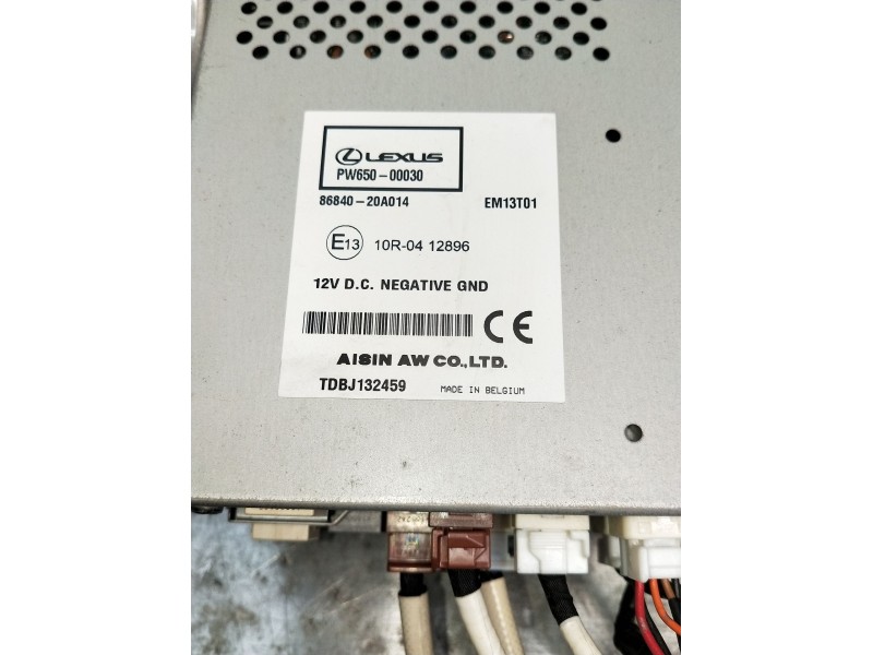 Recambio de sistema audio / radio cd para lexus nx (_z1_) 300h awd (ayz15) referencia OEM IAM 8674020A014 TDBJ132459 8614078160 