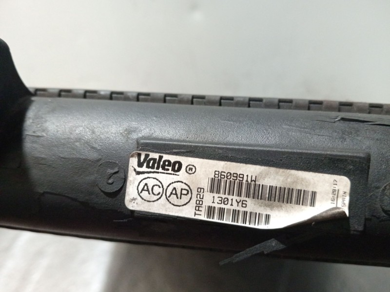 Recambio de radiador agua para peugeot expert (224_) 1.9 td referencia OEM IAM 1301Y6 TA829 