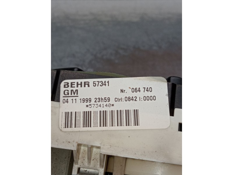 Recambio de mando calefaccion / aire acondicionado para opel astra g hatchback (t98) 1.8 16v (f08, f48) referencia OEM IAM 57341