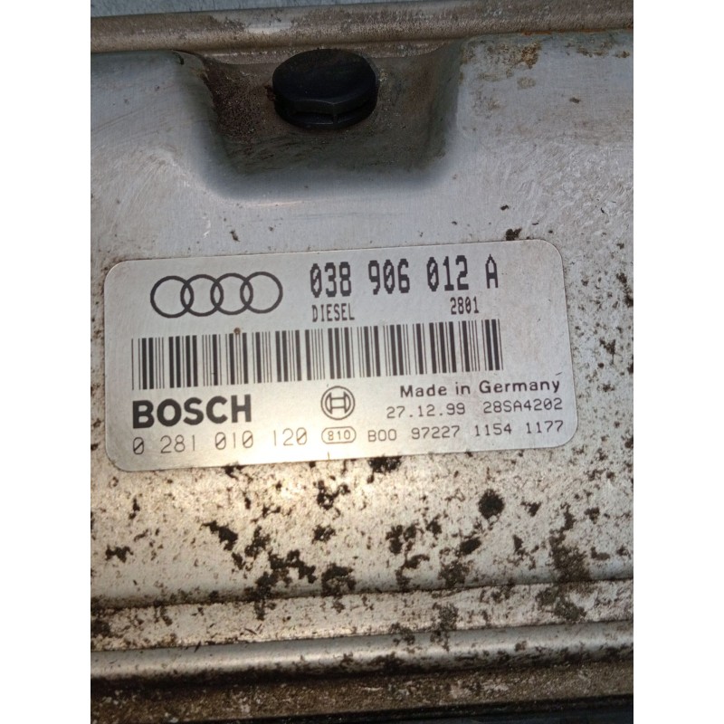 Recambio de centralita motor uce para audi a3 (8l1) 1.9 tdi referencia OEM IAM 0281010120 038906012A 