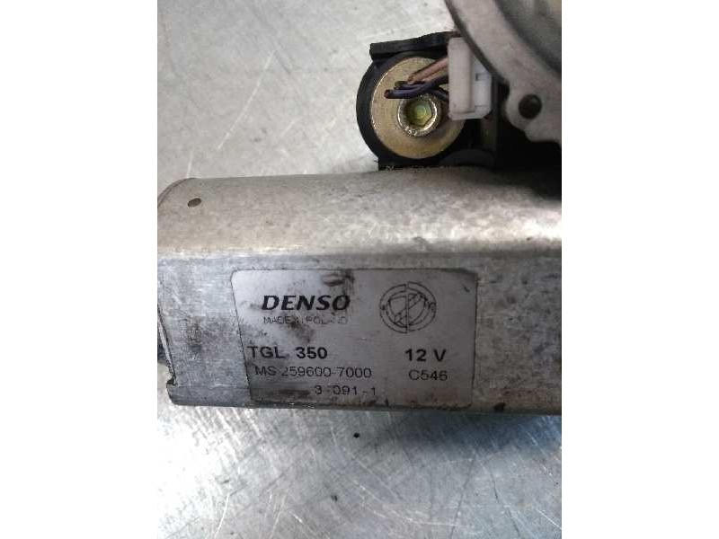 Recambio de motor limpia trasero para fiat panda (169) 1.2 cat referencia OEM IAM TGL350 2596007000 