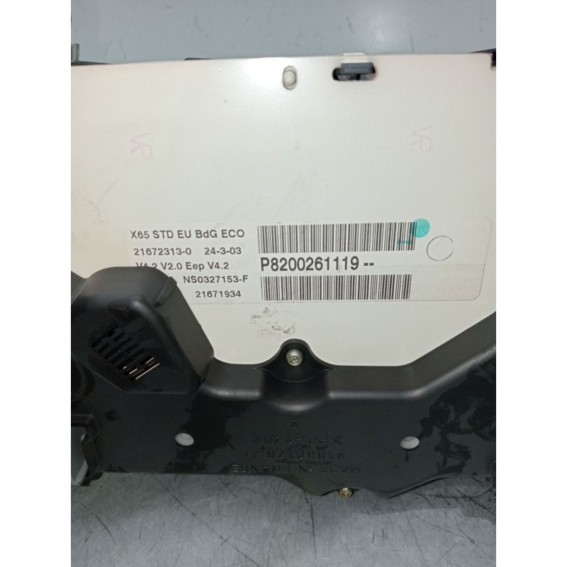 Recambio de cuadro instrumentos para renault clio ii (bb_, cb_) 1.5 dci (b/cb08) referencia OEM IAM P8200261119 216723130 