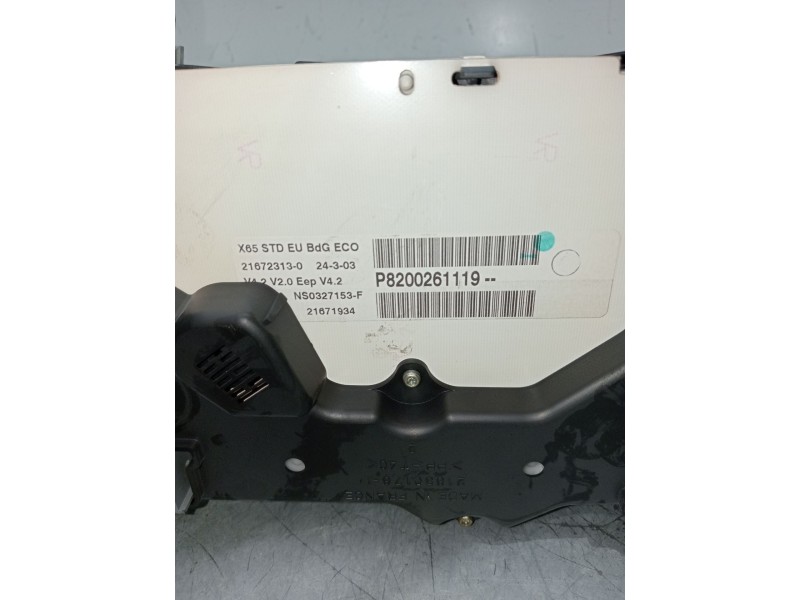 Recambio de cuadro instrumentos para renault clio ii (bb_, cb_) 1.5 dci (b/cb08) referencia OEM IAM P8200261119 216723130 