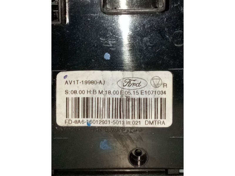Recambio de mando calefaccion / aire acondicionado para ford transit courier b460 monospace 1.5 tdci referencia OEM IAM AV1T1998