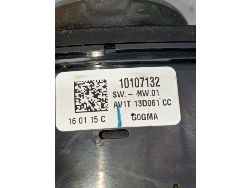 Recambio de mando luces para ford transit courier b460 monospace 1.5 tdci referencia OEM IAM 10107132 AV1T13D061CC Interruptor