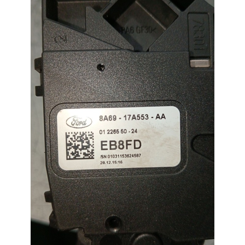 Recambio de mando limpia para ford transit courier b460 monospace 1.5 tdci referencia OEM IAM 8A6917A553AA 0122655024 