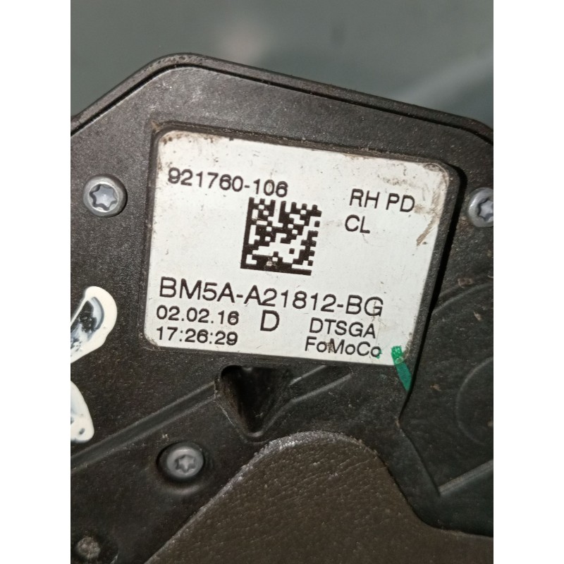 Recambio de motor cierre centralizado delantero derecho para ford transit courier b460 monospace 1.5 tdci referencia OEM IAM BM5