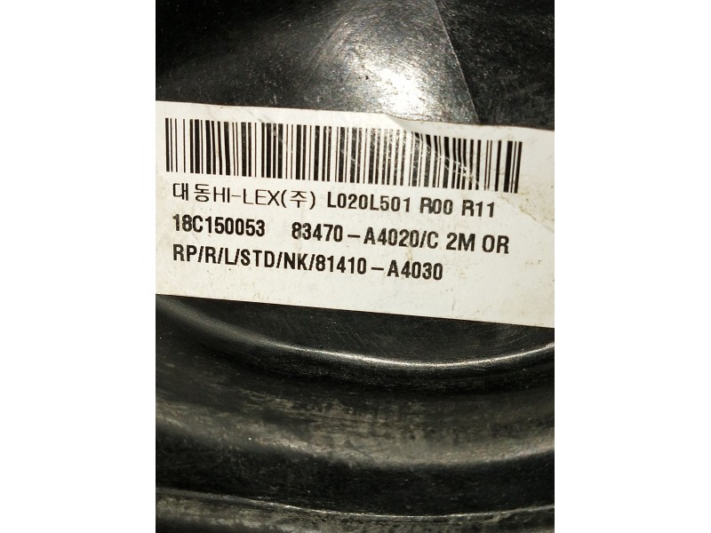 Recambio de elevalunas trasero izquierdo para kia carens ( ) referencia OEM IAM 83470A4000 5P 83470A4020