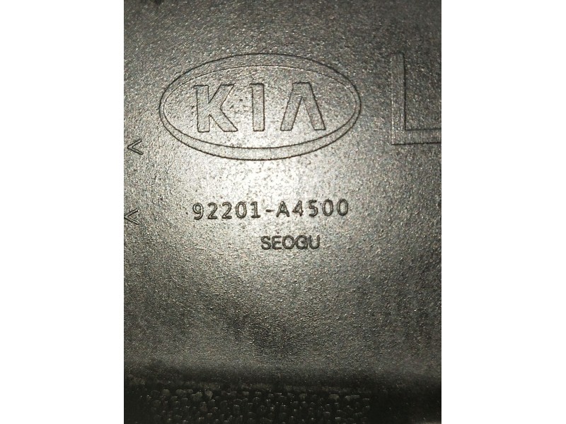 Recambio de faro antiniebla izquierdo para kia carens ( ) referencia OEM IAM 92201A4500  