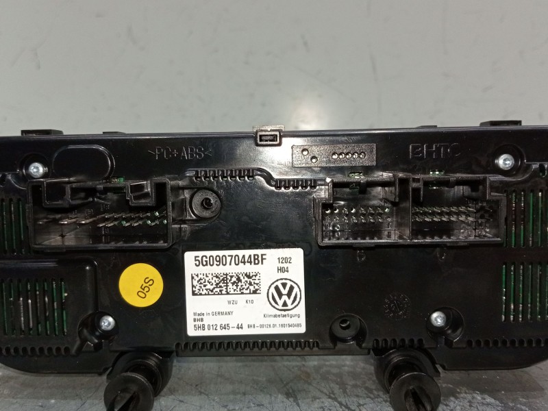 Recambio de mando calefaccion / aire acondicionado para volkswagen touran (5t1) 1.6 tdi referencia OEM IAM 5G0907044BF  