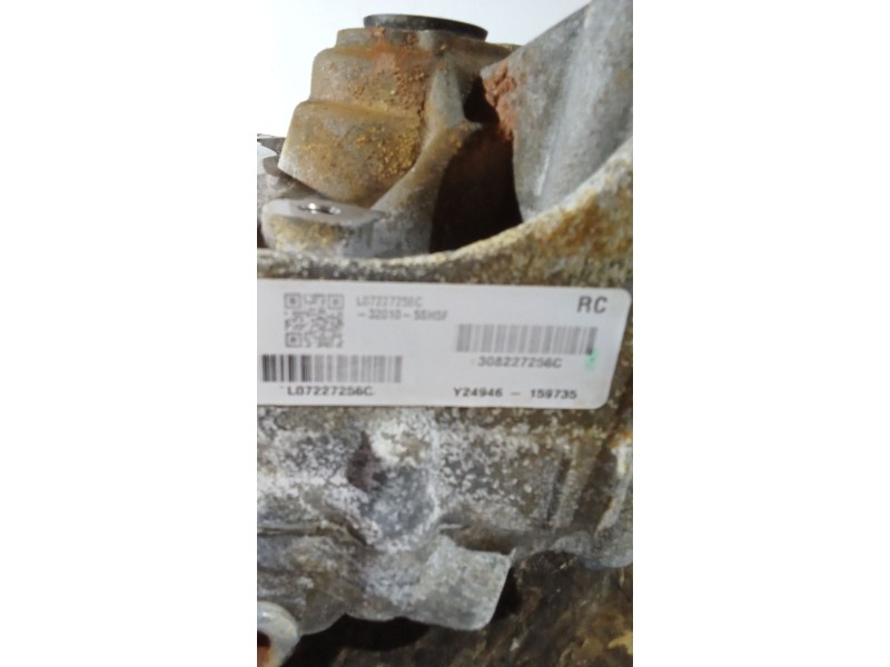 Recambio de caja cambios para nissan leaf (ze1) electric referencia OEM IAM L07227256C AUTOMATICO 34822A256C